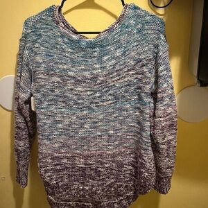 New York & Company Wool Blue Purple
Ombré sweatshirt
